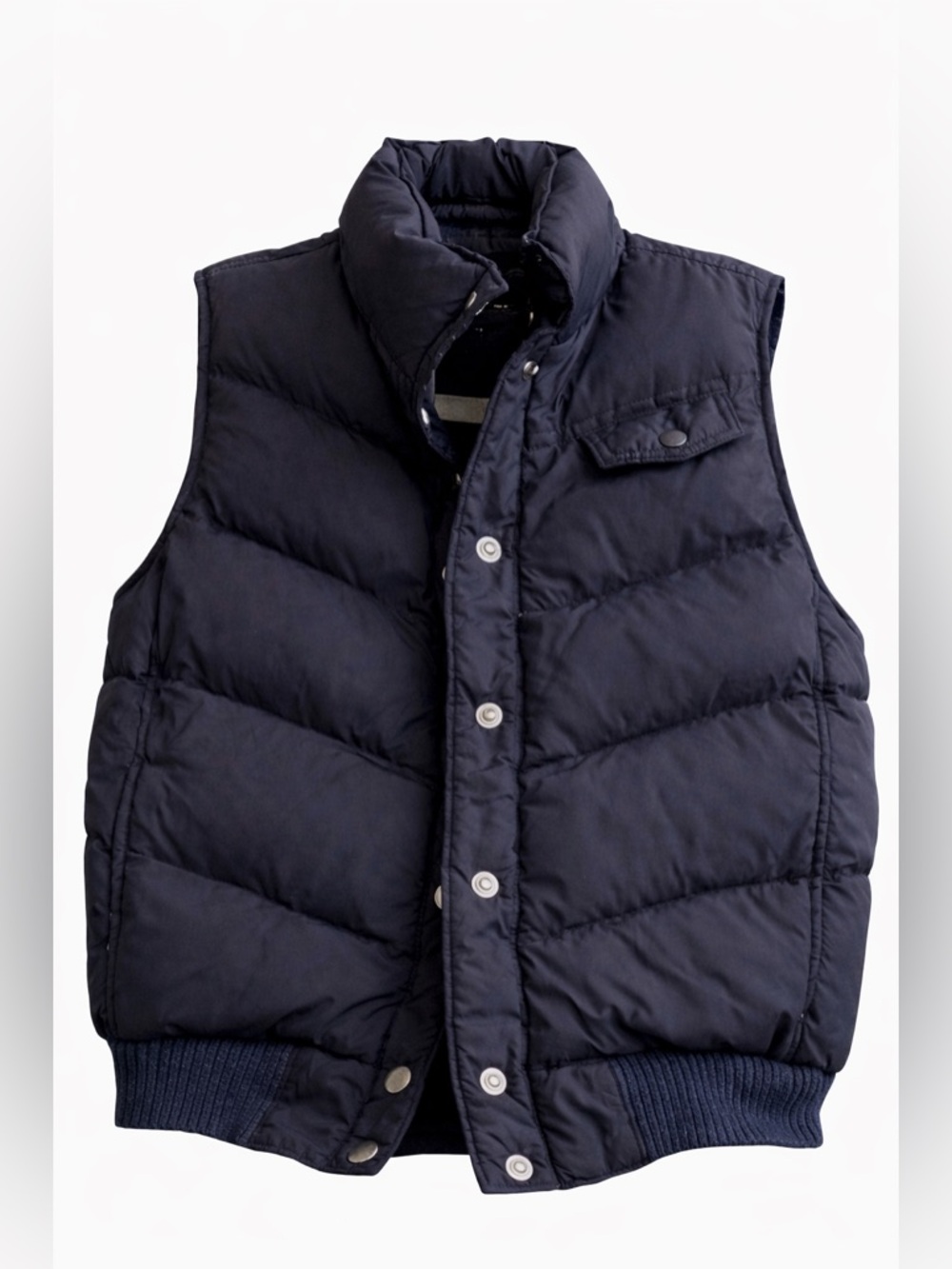GAP Men's Dark Navy Quilted Puffer Vest